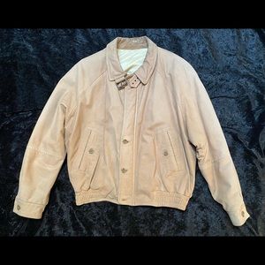 Bally of Switzerland Men’s Nubuk Leather Jacket